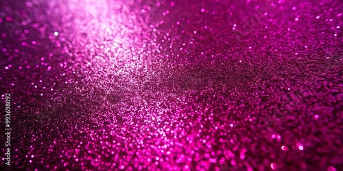 Vibrant Metallic Magenta Surface with Shimmering Texture for Abstract Background or Design Use