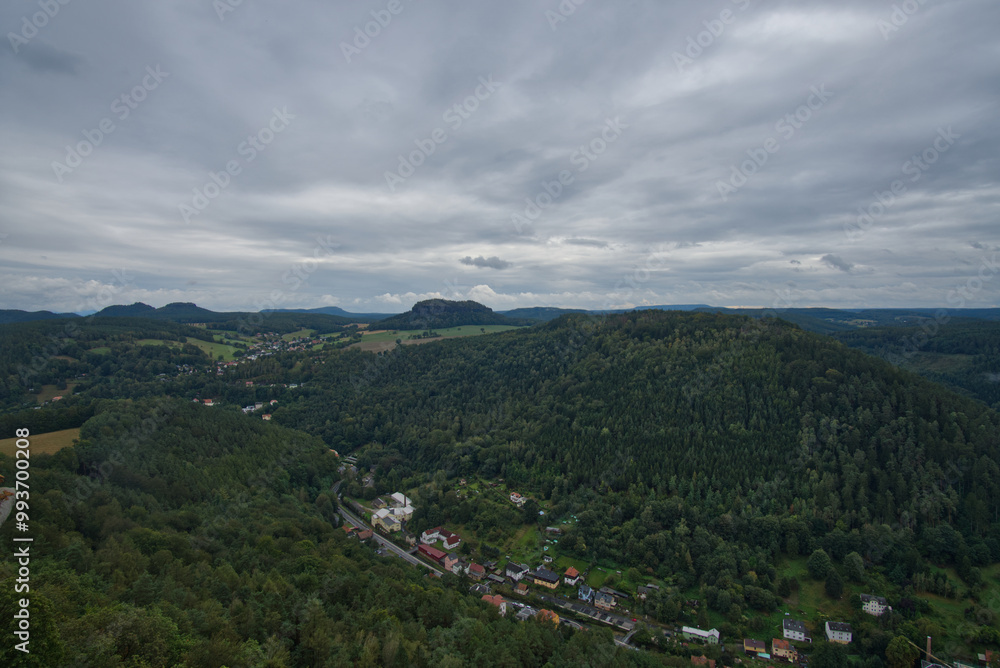 Saxon Switzerland View- Königstein Saxon Switzerland View- Königstein