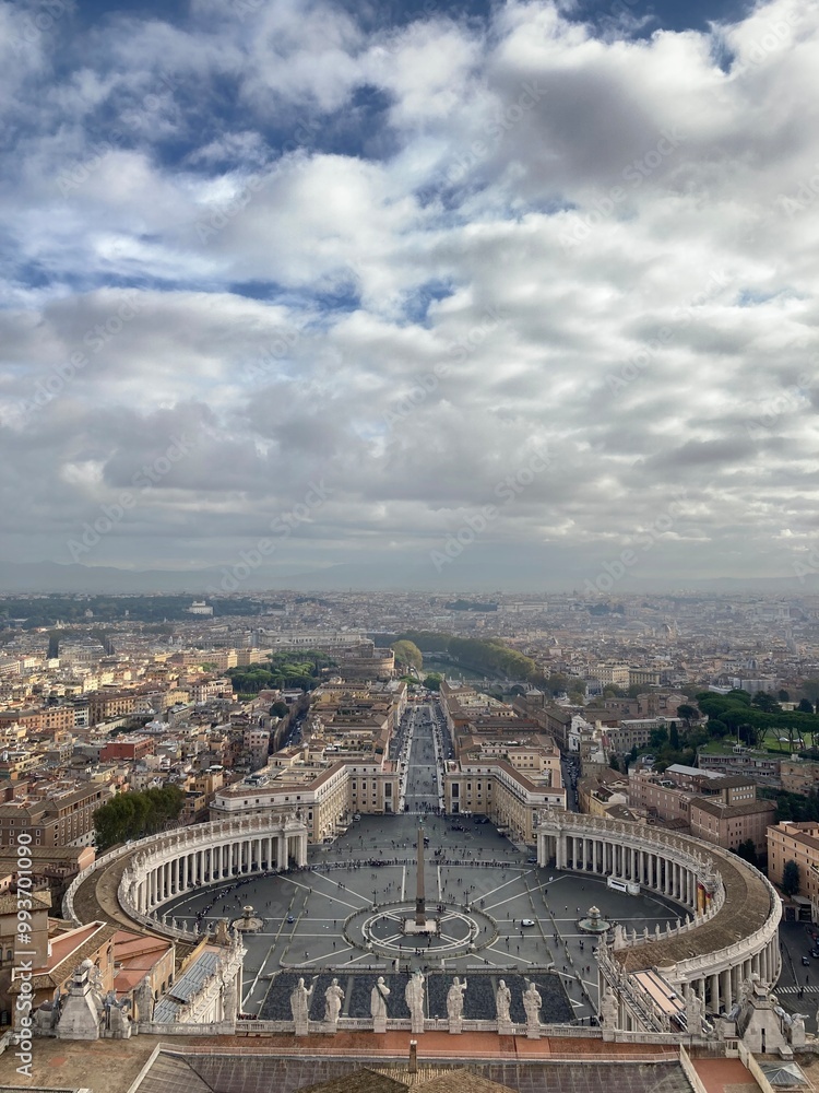 Fototapeta premium Place Saint-Pierre, Vatican