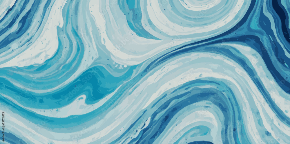 Beautiful soft blue sea water, ocean wave background. Soft blue and white hand printed creative marble texture ocean background. Beautiful soft blue sea water, ocean wave background. Soft blue and white hand printed creative marble texture ocean background.