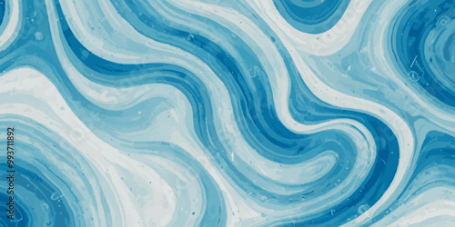 Art teal soft blue sea water ocean wavy and silver marble texture background. Water  ocean wave white and soft blue aqua, teal and marble texture.