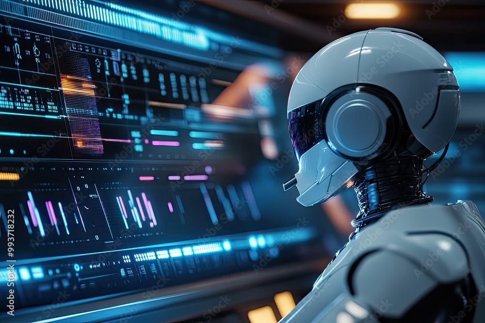 AI-powered computer interface with voice commands and responsive interaction, futuristic and intelligent design AI-powered computer interface with voice commands and responsive interaction, futuristic and intelligent design