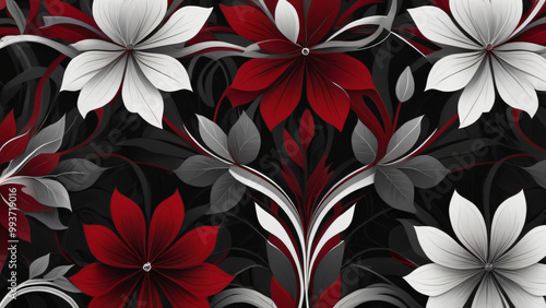 seamless floral background