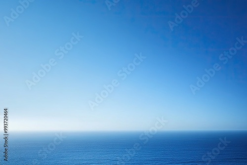 Clear sky with no clouds, vibrant blue tones stretching endlessly, evoking feelings of freedom and openness