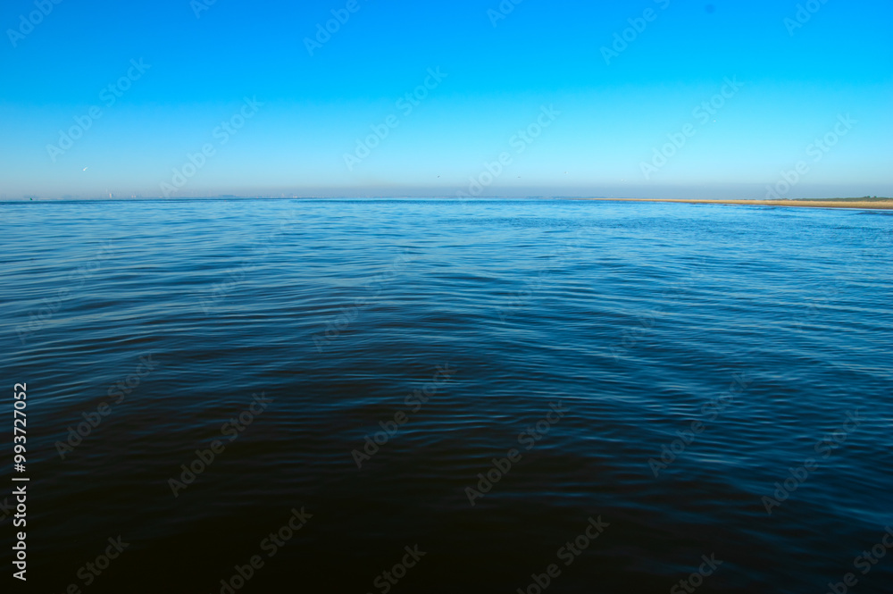 Obraz premium Blue sea water surface