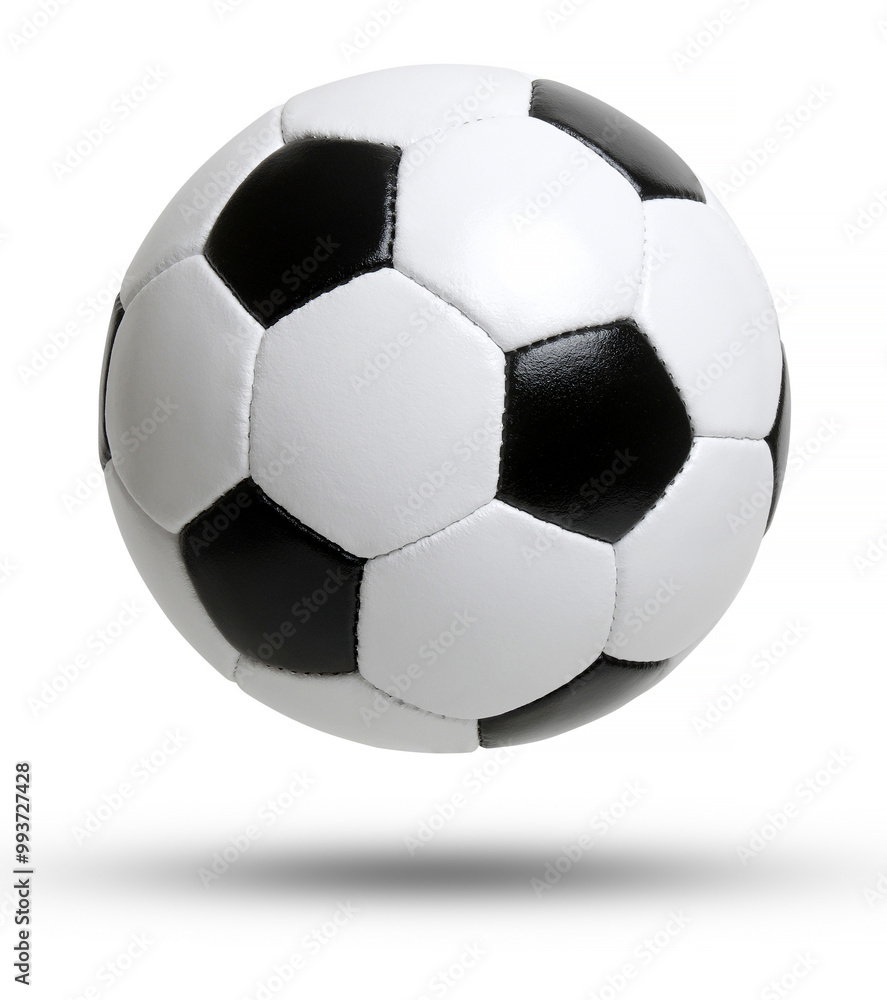 Fototapeta premium Soccer ball isolated on a white background