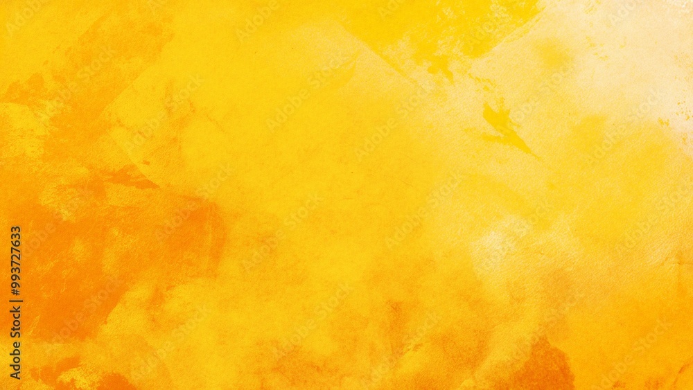 Abstract background of paper texture with yellow and orange watercolors Abstract background of paper texture with yellow and orange watercolors