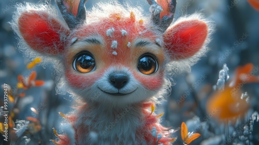 anthropomorphic animal character rendered through ai tools showcasing a ...