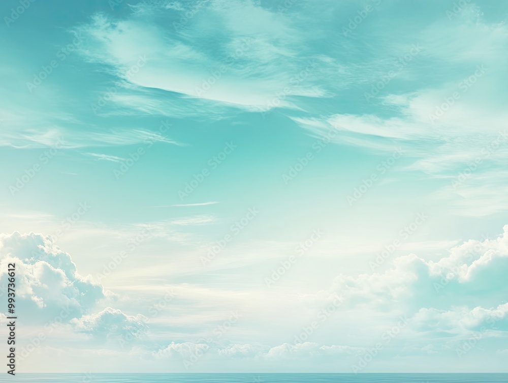 Sky background with soft gradient blues, perfect for designs or peaceful landscapes Sky background with soft gradient blues, perfect for designs or peaceful landscapes