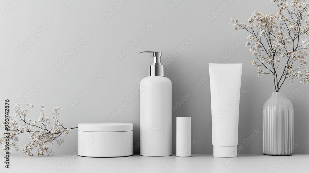Cosmetics Mockup Cosmetics Mockup