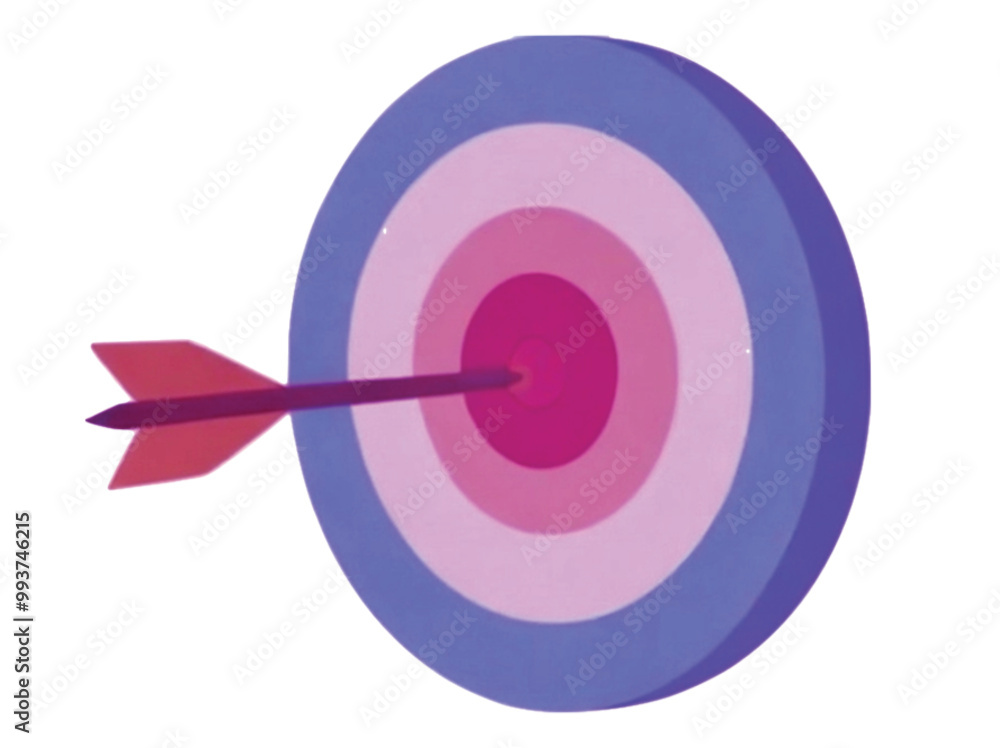 Target icon in flat style Target icon in flat style