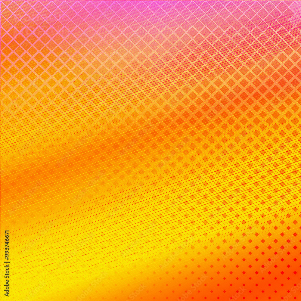 Red, yellow seamless square background with copy space for text or image, Best suitable for online Ads, poster, banner, sale, card, celebrations and various design works