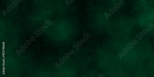 abstract cloud and vapor texture background. Black and Green smoke aquarelle smudge illustration smooth grungy smokey light pastel colors ink glow. Teal color powder explosion	
