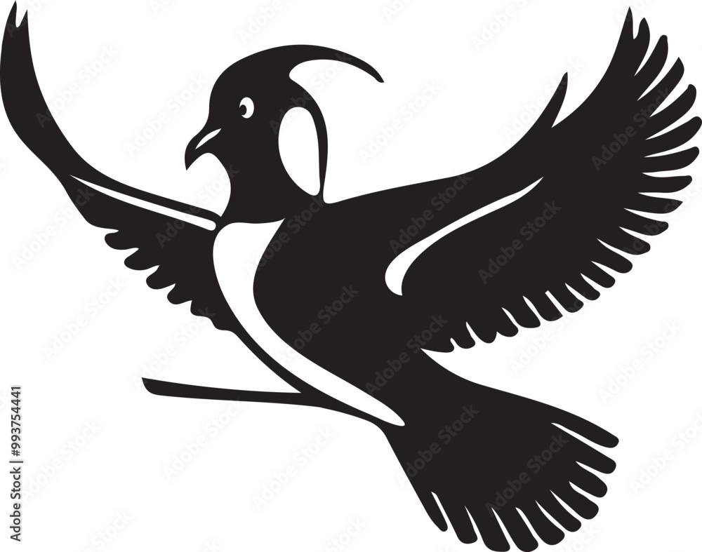 Fototapeta premium illustration of a birds