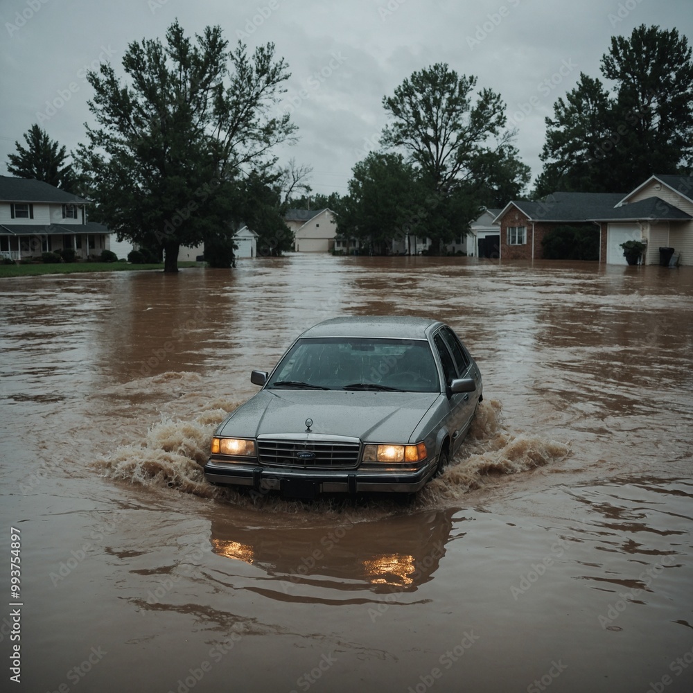 City faces devastating flooding with torrential rains submerging roads and buildings City faces devastating flooding with torrential rains submerging roads and buildings