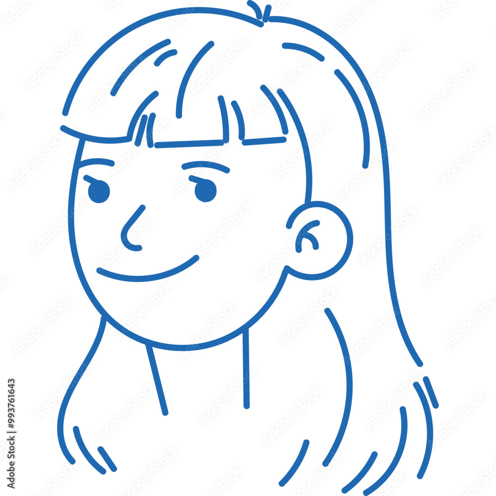 Hand Drawn Avatar Face Hand Drawn Avatar Face