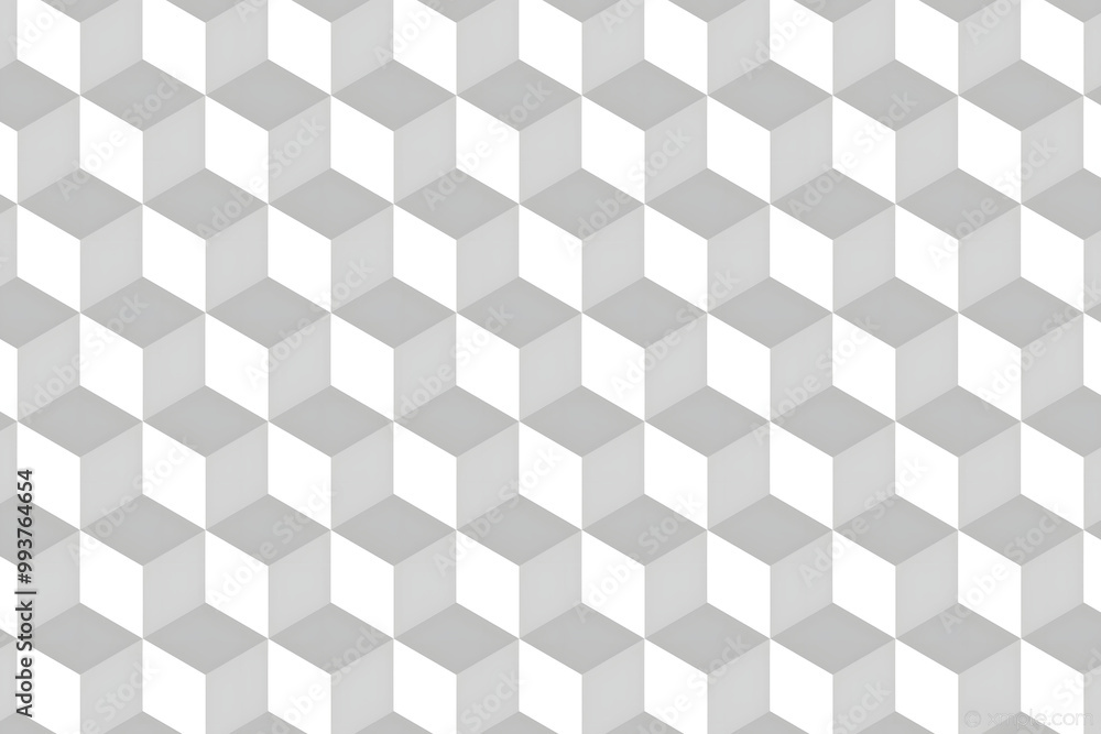 Geometric cube pattern in monochrome shades, creating a modern and minimalist background design
Geometric cube pattern in monochrome shades, creating a modern and minimalist background design