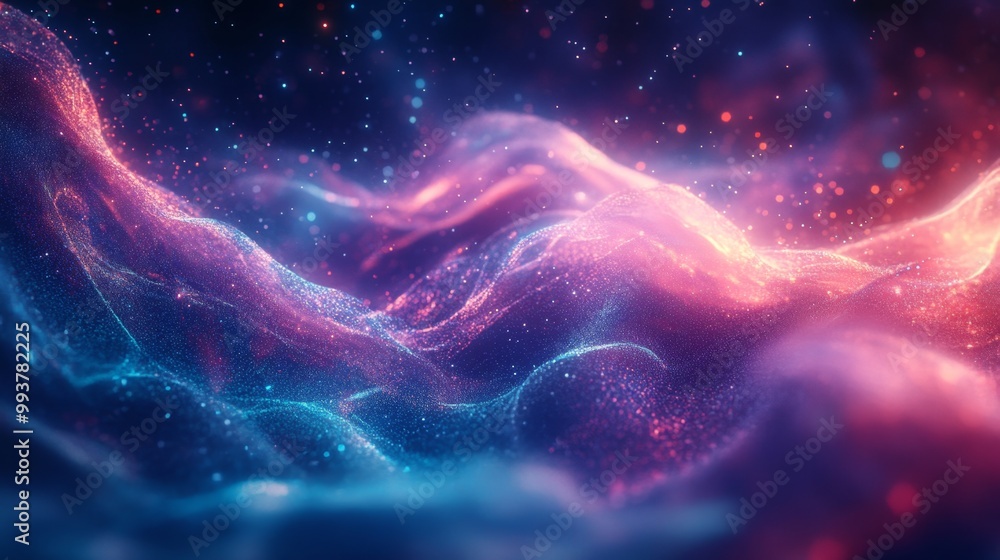 Abstract Glow Background. Abstract Glow Background.