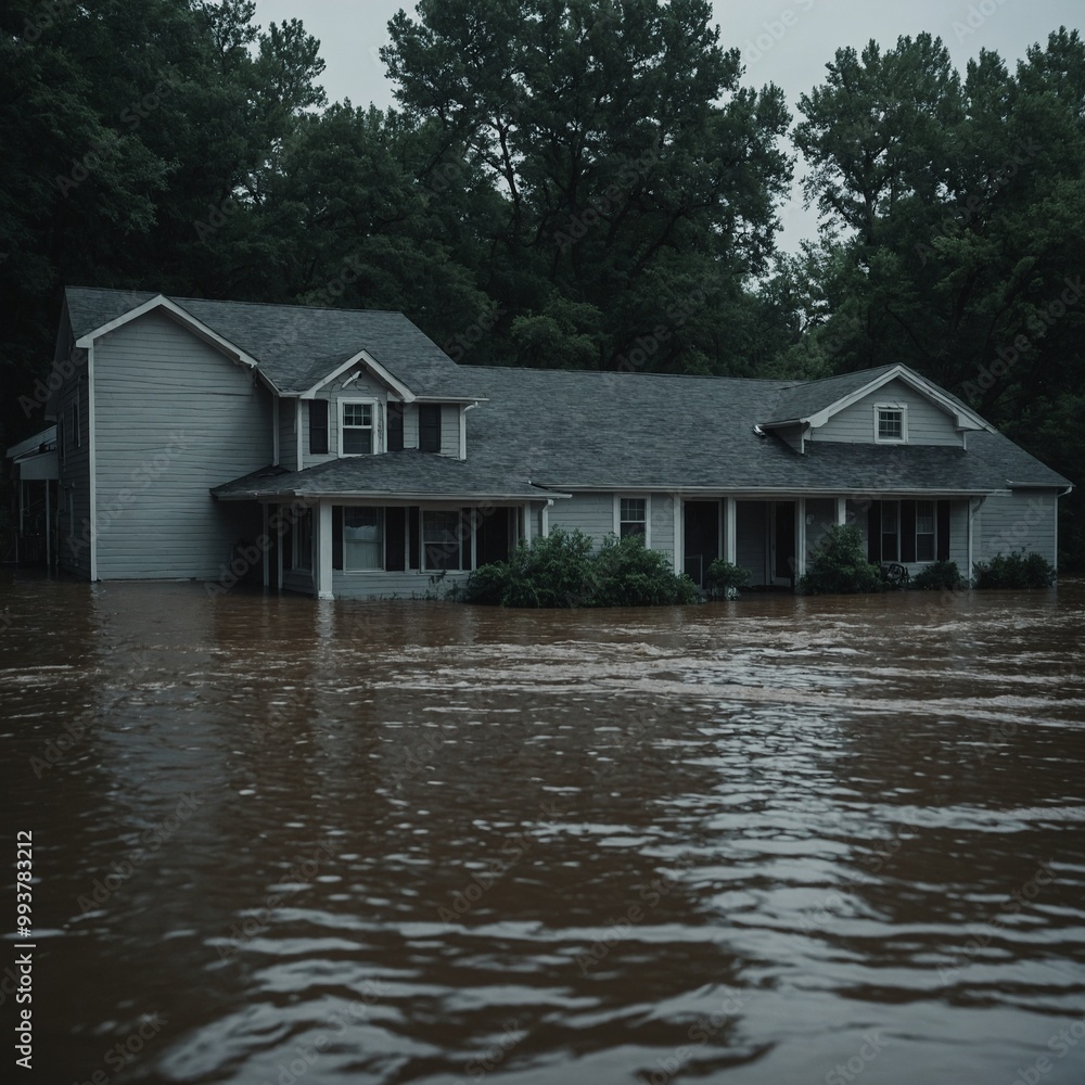 Floodwaters rise dramatically in city streets after severe storm, leading to extensive disruption Floodwaters rise dramatically in city streets after severe storm, leading to extensive disruption