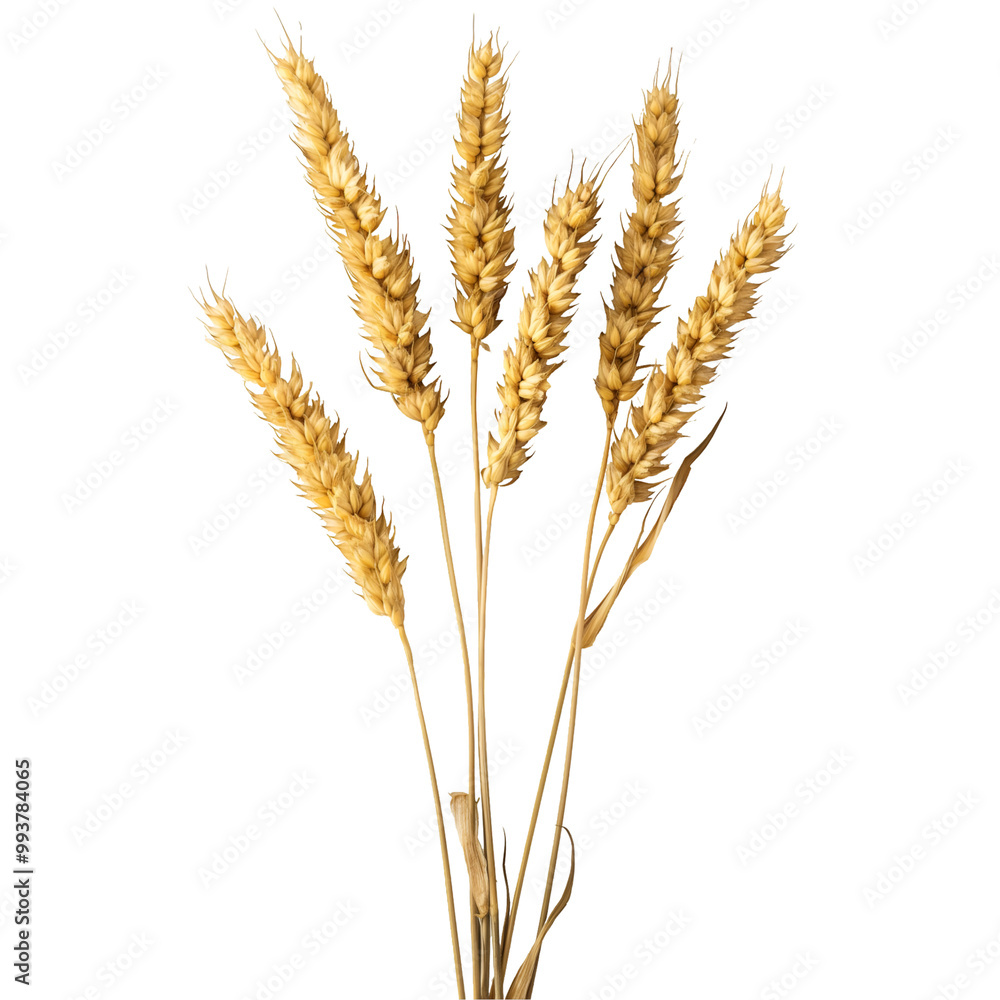 Wheat, Cereal, Isolated on Transparent Background, Graphic Resource for Gourmet Advertising, Menu Design and Packaging Wheat, Cereal, Isolated on Transparent Background, Graphic Resource for Gourmet Advertising, Menu Design and Packaging