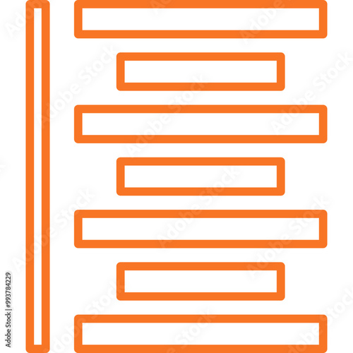 Alignment Vector Icon Design