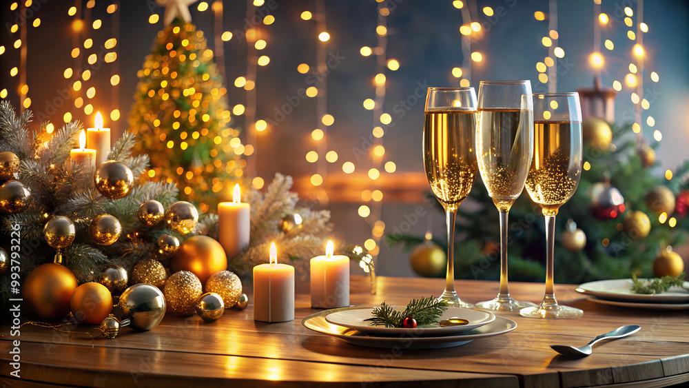 New Year Party Table New Year Party Table