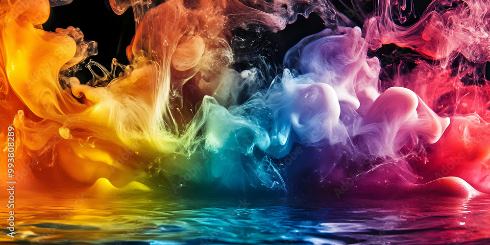 colorful background, ai generated. colorful background, ai generated.