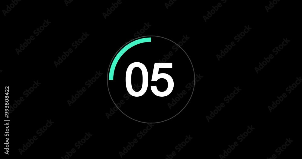 neon light 10 seconds countdown timer on black stock footage video neon light 10 seconds countdown timer on black stock footage video