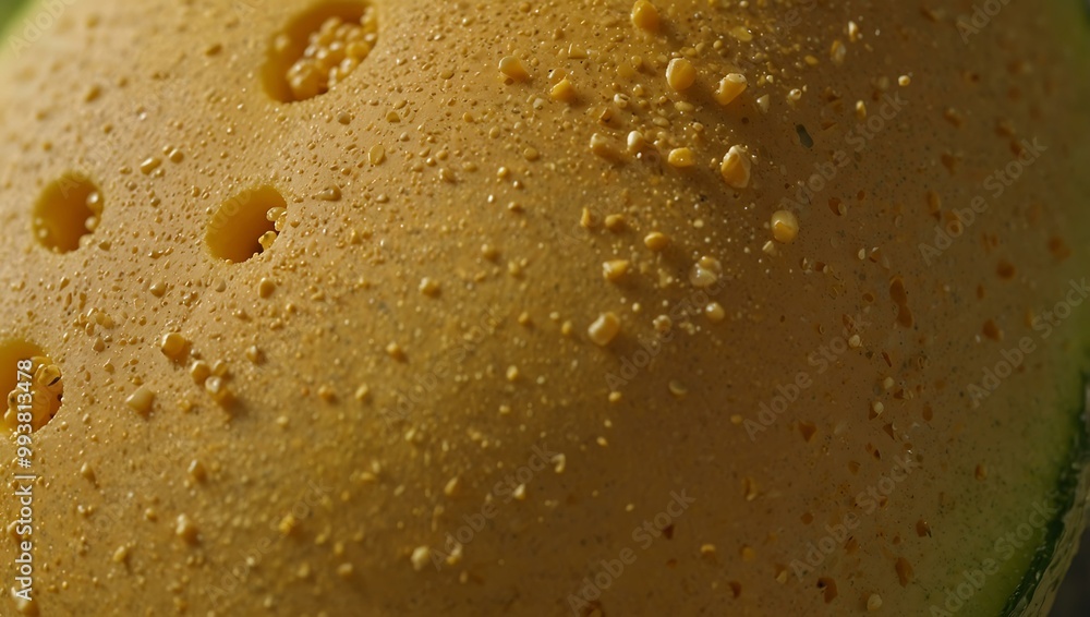 Close-up of a melon. Close-up of a melon.