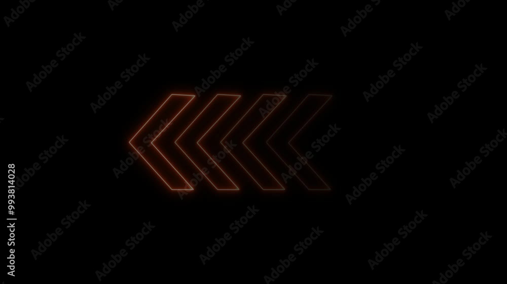 arrow direction on black background. Futuristic Direction Pointer. arrow direction on black background. Futuristic Direction Pointer.