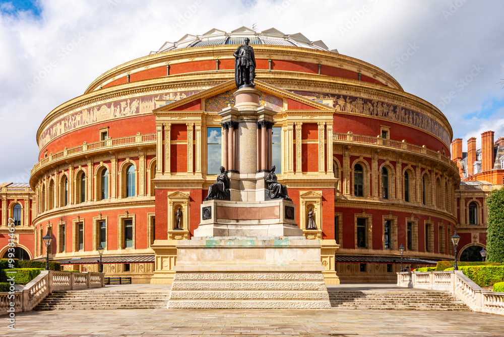 Royal Albert Hall building in London, UK