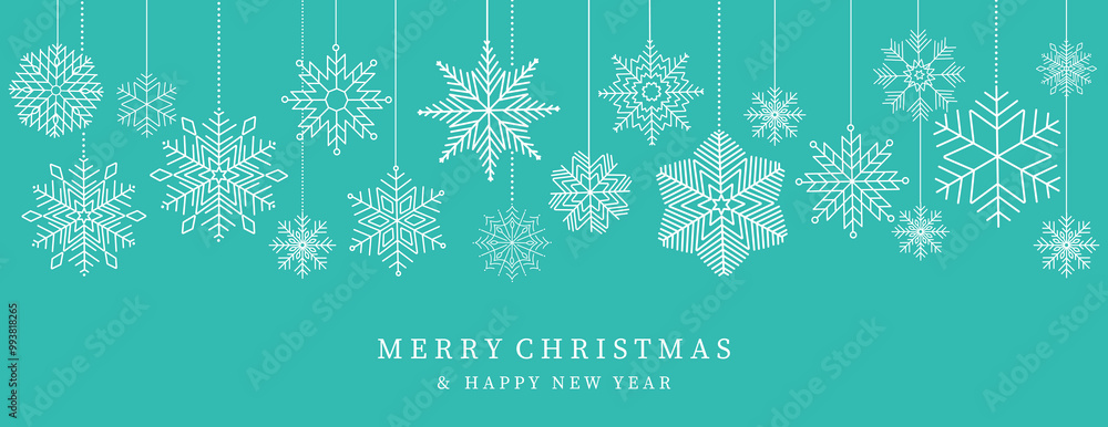 Snowflake seamless border. Winter background with falling snowflakes. Simple hanging white christmas snowflake seamless border . Christmas background.Happy New Year and Marry Christmas Snowflake seamless border. Winter background with falling snowflakes. Simple hanging white christmas snowflake seamless border . Christmas background.Happy New Year and Marry Christmas