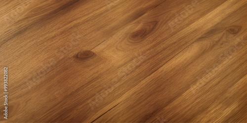 A close up of high gloss lacquered wood paneling with a deep rich brown color the reflective surf.deep brow wood planks with natural texture, wooden retro background, light wooden background, table