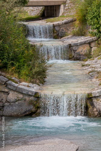 Cascades at Molveno, Brenta Dolomites, Trentino, Italy