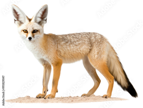 PNG Fennec fox wildlife animal mammal.