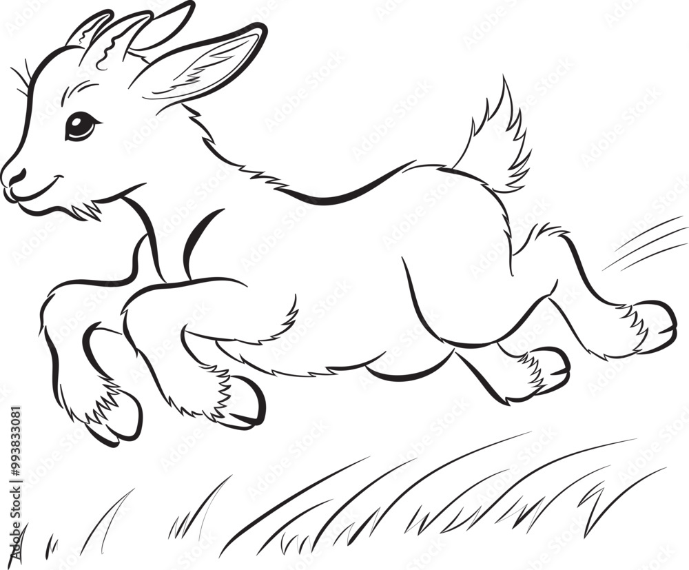 Fototapeta premium Goat