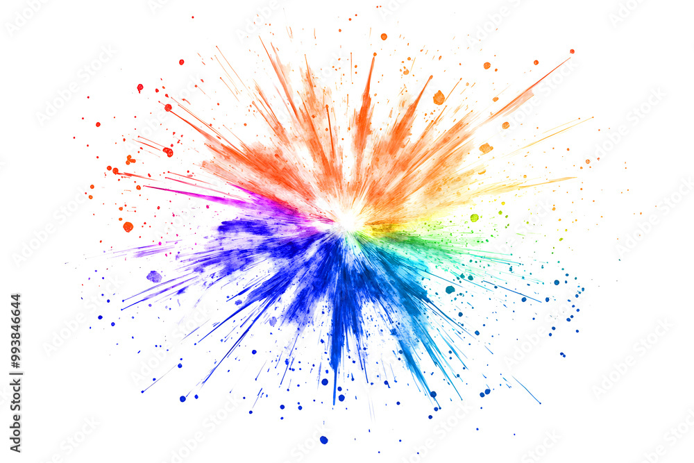 abstract background with colorful splashes abstract background with colorful splashes
