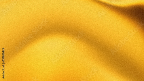 Abstract golden yellow background grainy texture