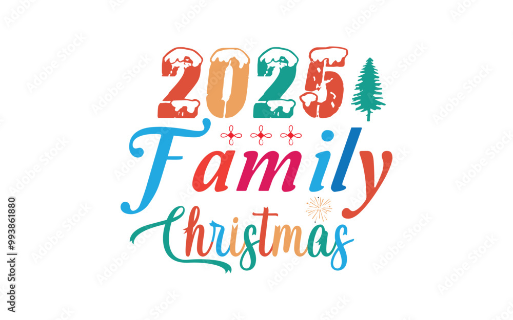 Christmas Typography T-shirt Design Vector Graphic Template Christmas Typography T-shirt Design Vector Graphic Template