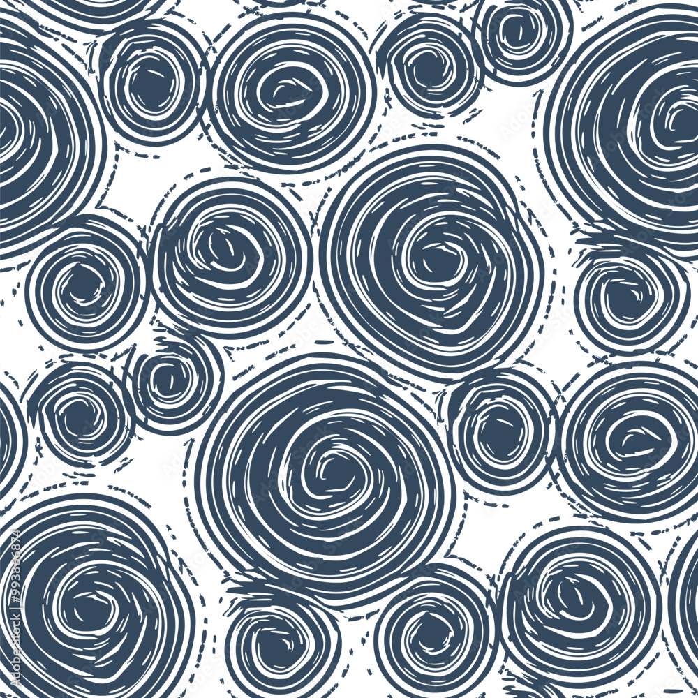 Seamless pattern with a simple abstract drawing. Vector illustration. Seamless pattern with a simple abstract drawing. Vector illustration.