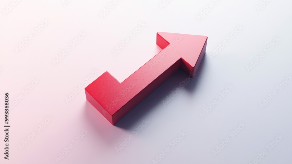 Red Arrow Pointing Upwards Red Arrow Pointing Upwards