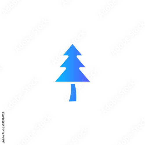 tree gradient icon