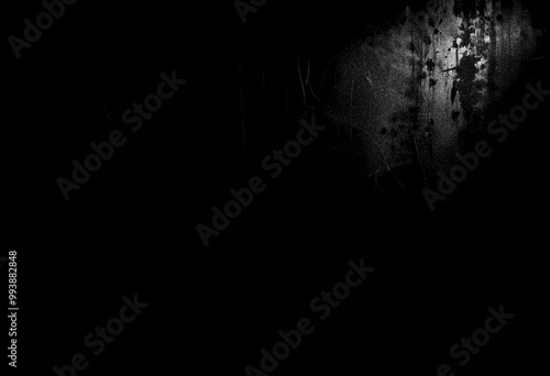 Black wall texture background, grainy texture background