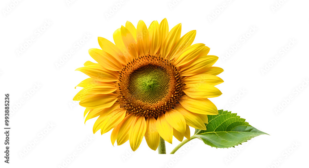 sunflower isolated on white sunflower isolated on white