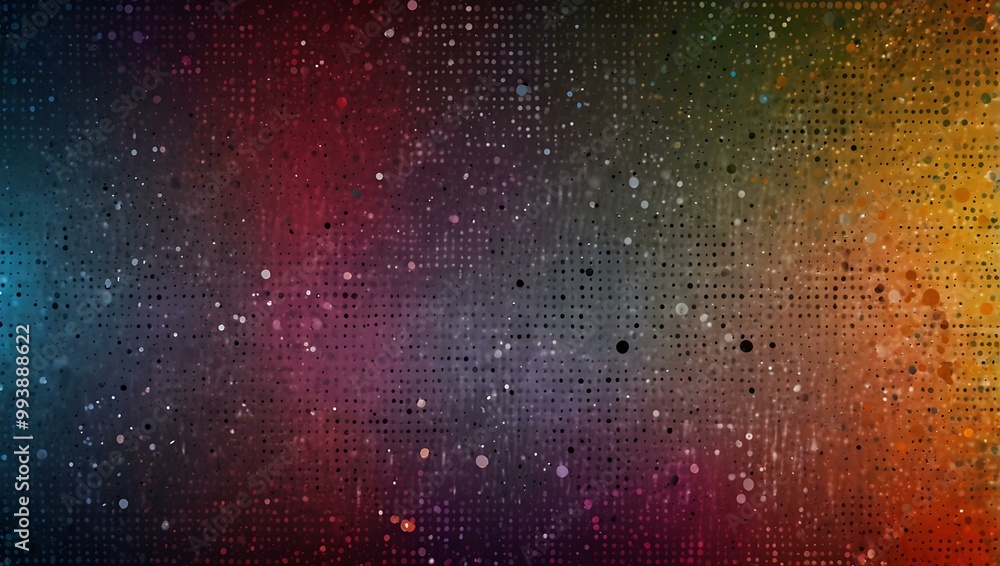 Modern halftone pattern with randomly sized dots. Modern halftone pattern with randomly sized dots.
