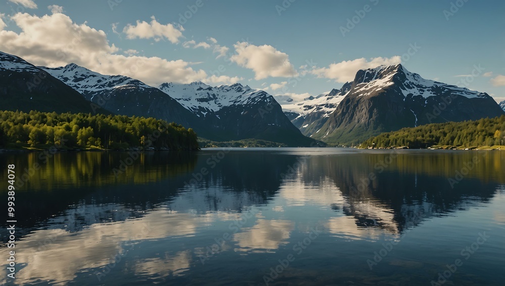 Norway landscape. Norway landscape.