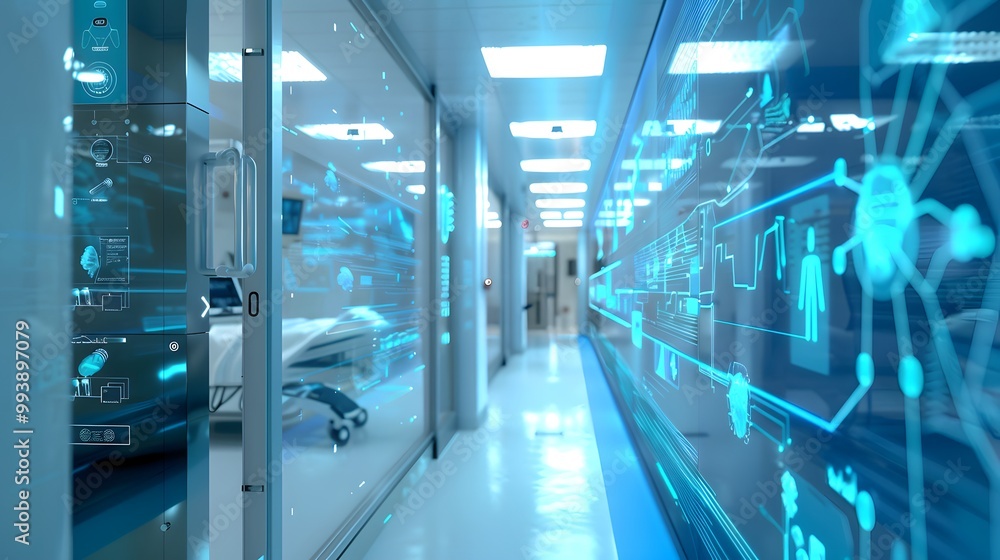 Obraz premium Showcase a financial institution using RPA to automate regulatory compliance and auditing processes