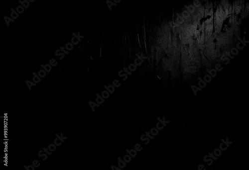 Black wall texture background, grainy texture background