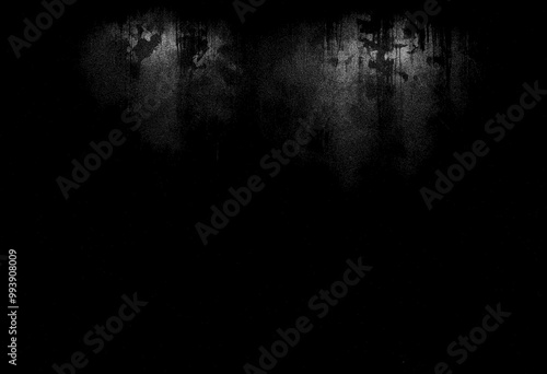 Black wall texture background, grainy texture background