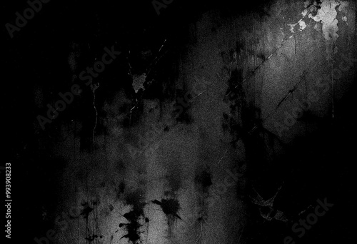Black wall texture background, grainy texture background